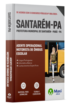 Apostila Prefeitura de Santarém - PA - 2024