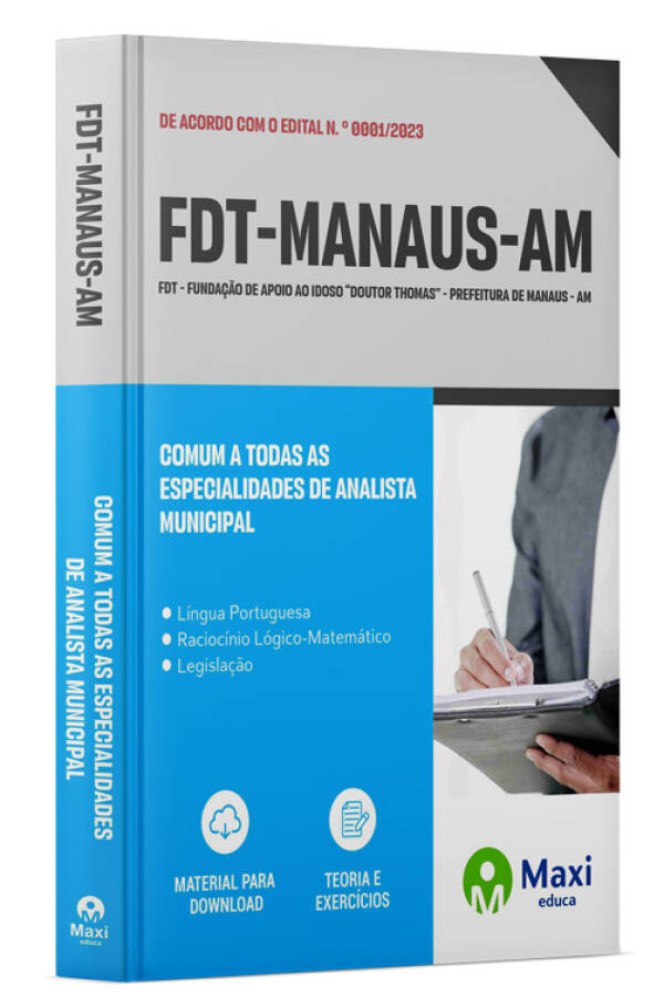 - Apostila FDT -AM - 2023 Comum a todas as Especialidades de Analista Municipal: Rede de Computadores; Assistência Social; Orientação Artística; Orientação Musical; Orientação Cultural; Orientação Desportiva;