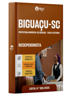 Apostila Prefeitura de Biguaçu - SC - 2025
