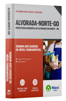 Apostila Prefeitura de Alvorada do Norte - GO - 2024