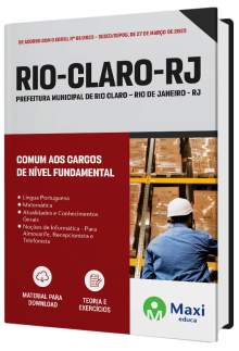 Apostila Prefeitura de Rio Claro - RJ - 2023