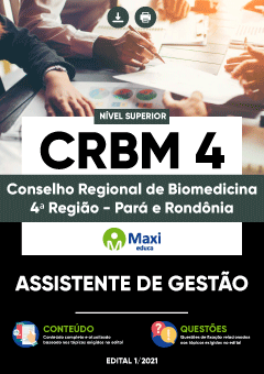 Apostila Digital em PDF do Conselho Regional de Biomedicina - 4ª Região - Pará e Rondônia - CRBM 4