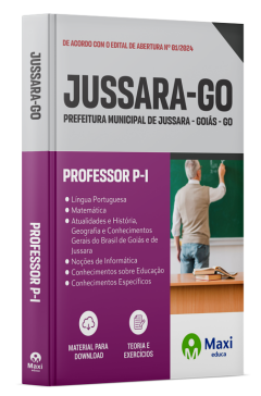 Apostila Prefeitura de Jussara - GO - 2024