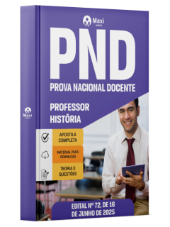 Apostila CNU Professores - Prova Nacional Docente (PND) - 2025