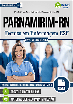 Apostila Digital em PDF da Prefeitura de Parnamirim - RN