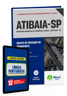 Apostila Prefeitura da Estância de Atibaia - SP - 2023