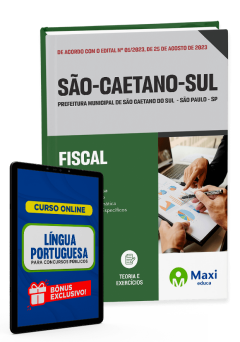 Apostila Prefeitura de São Caetano do Sul -  SP - 2023