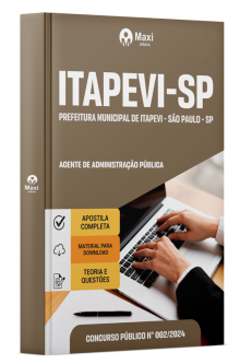 Apostila Prefeitura de Itapevi-SP 2024