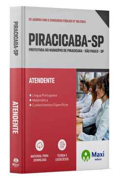 Apostila Prefeitura de Piracicaba-SP 2024