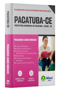 Apostila Prefeitura de Pacatuba - Ceará - CE - 2024