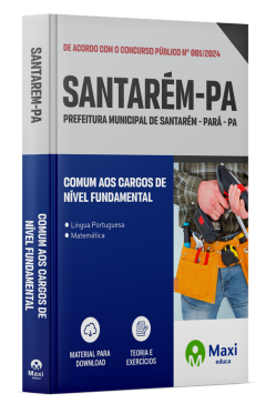 Apostila Prefeitura de Santarém - PA - 2024