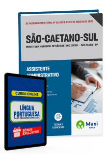 Apostila Prefeitura de São Caetano do Sul -  SP - 2023