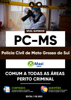 Apostila Polícia Civil de Mato Grosso do Sul - PC-MS