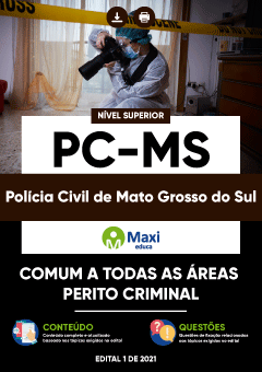 Apostila Digital em PDF da Polícia Civil de Mato Grosso do Sul - PC-MS