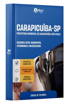 Apostila Prefeitura de Carapicuíba - SP 2024