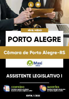 Apostila Digital em PDF da Câmara de Porto Alegre-RS