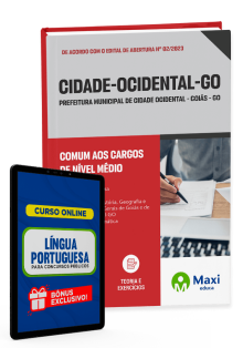 Apostila Prefeitura de Cidade Ocidental - GO - 2023