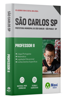 Apostila Prefeitura de São Carlos - SP - 2024