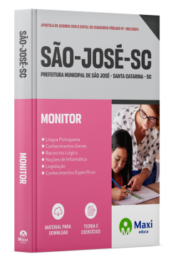 Apostila Prefeitura de São José - SC - 2024