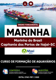 Apostila Marinha do Brasil - Capitania dos Portos de Itajaí-SC - MARINHA