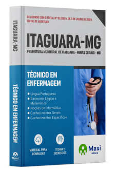Apostila Prefeitura de Itaguara-MG 2024