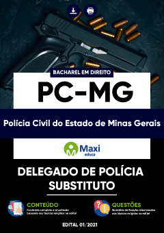 Apostila Polícia Civil do Estado de Minas Gerais - PC-MG