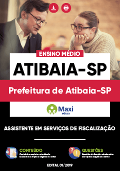 Apostila Digital em PDF da Prefeitura de Atibaia-SP