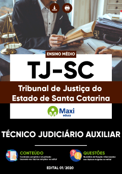 Apostila Tribunal de Justiça do Estado de Santa Catarina - TJ-SC