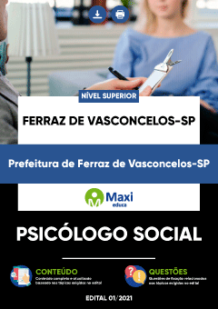 Apostila Prefeitura de Ferraz de Vasconcelos-SP