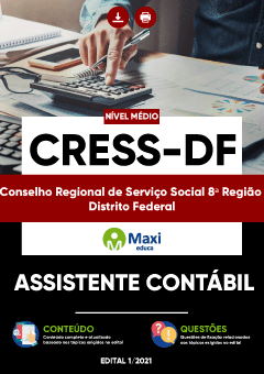 Apostila Digital em PDF da Conselho Regional de Serviço Social 8ª Região - Distrito Federal - CRESS-DF