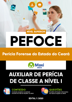Apostila Digital em PDF da Perícia Forense do Estado do Ceará - PEFOCE