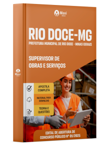 Apostila Prefeitura de Rio Doce - MG - 2025