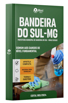Apostila Prefeitura de Bandeira do Sul - MG - 2024