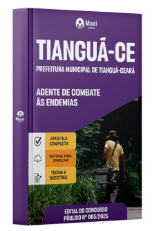 Apostila Prefeitura de Tianguá - CE 2025
