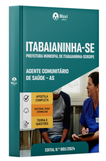Apostila Prefeitura de Itabaianinha-SE 2024