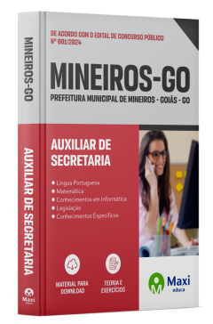 Apostila Prefeitura de Mineiros - GO - 2024