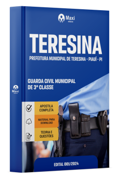 Apostila Prefeitura de Teresina - Piauí - PI - 2024