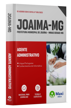 Apostila Prefeitura de Joaíma - MG - 2024