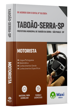 Apostila Prefeitura de Taboão da Serra - SP - 2024