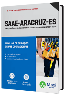 Apostila SAAE de Aracruz-ES 2023