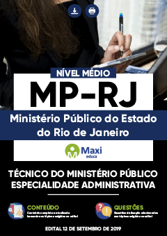 Apostila Digital em PDF do Ministério Público do Estado do Rio de Janeiro - MP-RJ