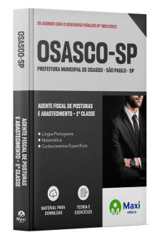 Apostila Prefeitura de Osasco - SP - 2023