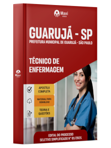 Apostila Prefeitura de Guarujá - SP - 2025