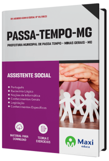 Apostila Prefeitura de Passa Tempo - MG - 2023