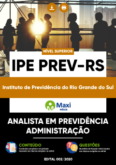 Apostila Instituto de Previdência do Rio Grande do Sul - IPE PREV-RS