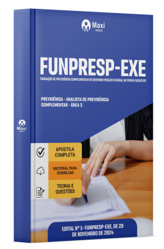 Apostila Funpresp Exe 2024