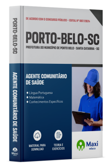 Apostila Prefeitura De Porto Belo - SC - 2024
