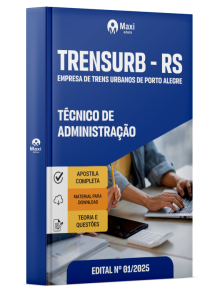 Apostila TRENSURB - Empresa de Trens Urbanos de Porto Alegre S.A - 2025