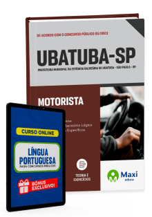 Apostila Prefeitura da Estância Balneária de Ubatuba - SP - 2023