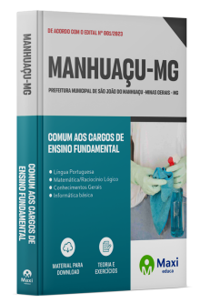 Apostila Prefeitura de São João do Manhuaçu - MG - 2024